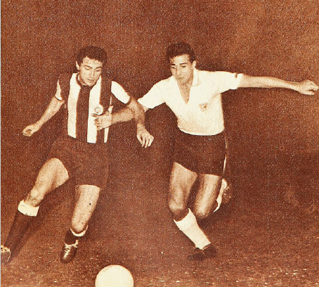 Colo-Colo frente a Partizan en 1962