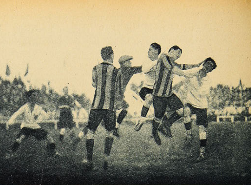 Colo-Colo frente a Peñarol en 1926