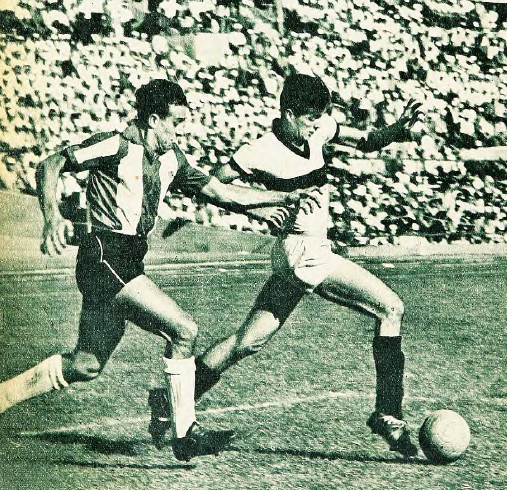 Colo-Colo frente a Olimpia en 1961