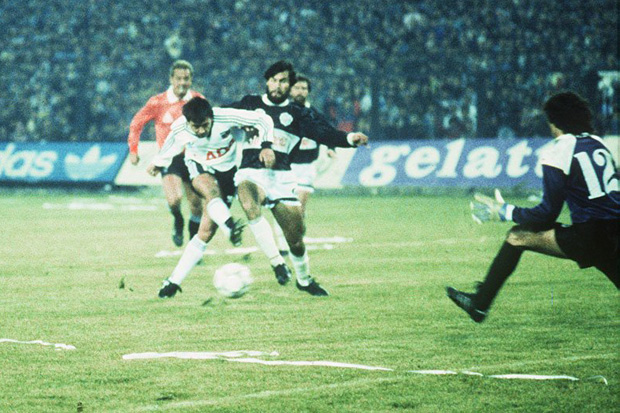 Colo-Colo frente a Olimpia en 1991